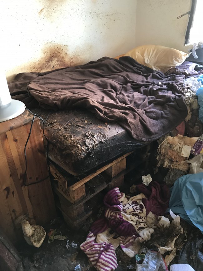 Messie Wohnung vorher