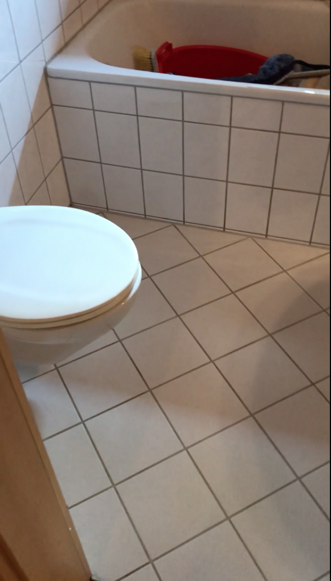 Badezimmer Tatortreinigung nachher